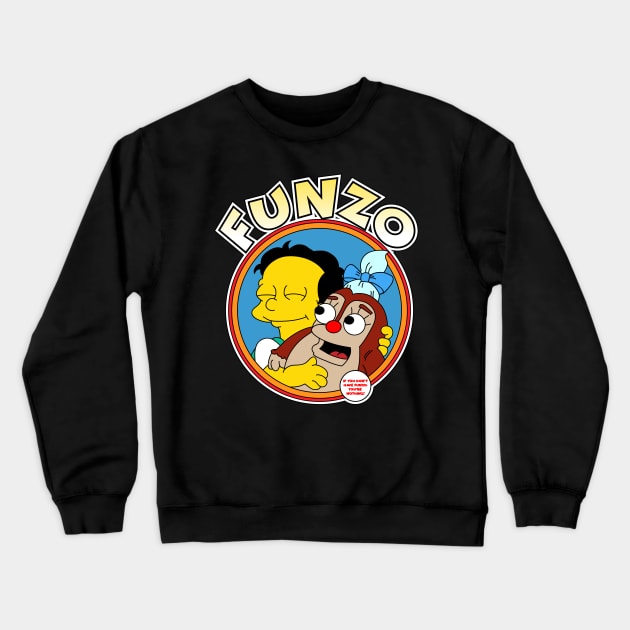 Funzo, Funzo, Funzo! Crewneck Sweatshirt by Teesbyhugo